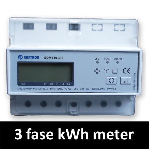 Foto 3 fase kWh meter 2